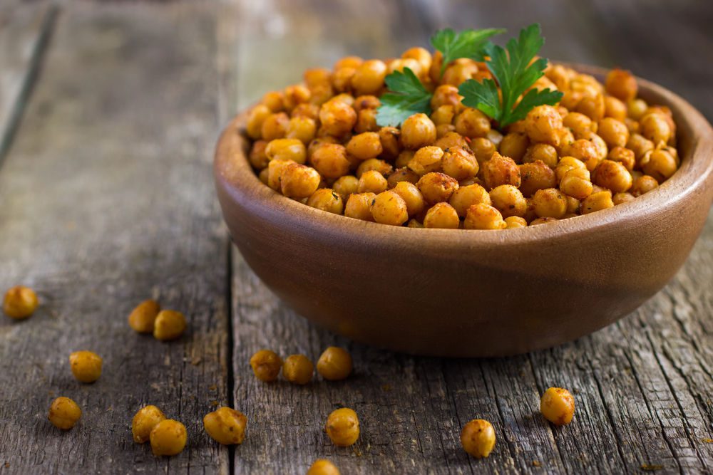 Pois chiche grillés : un en-cas à environ 150 calories